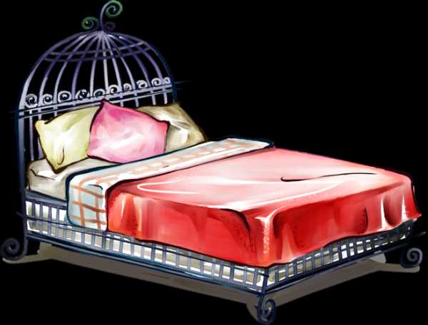 что можно нарисовать на кровати