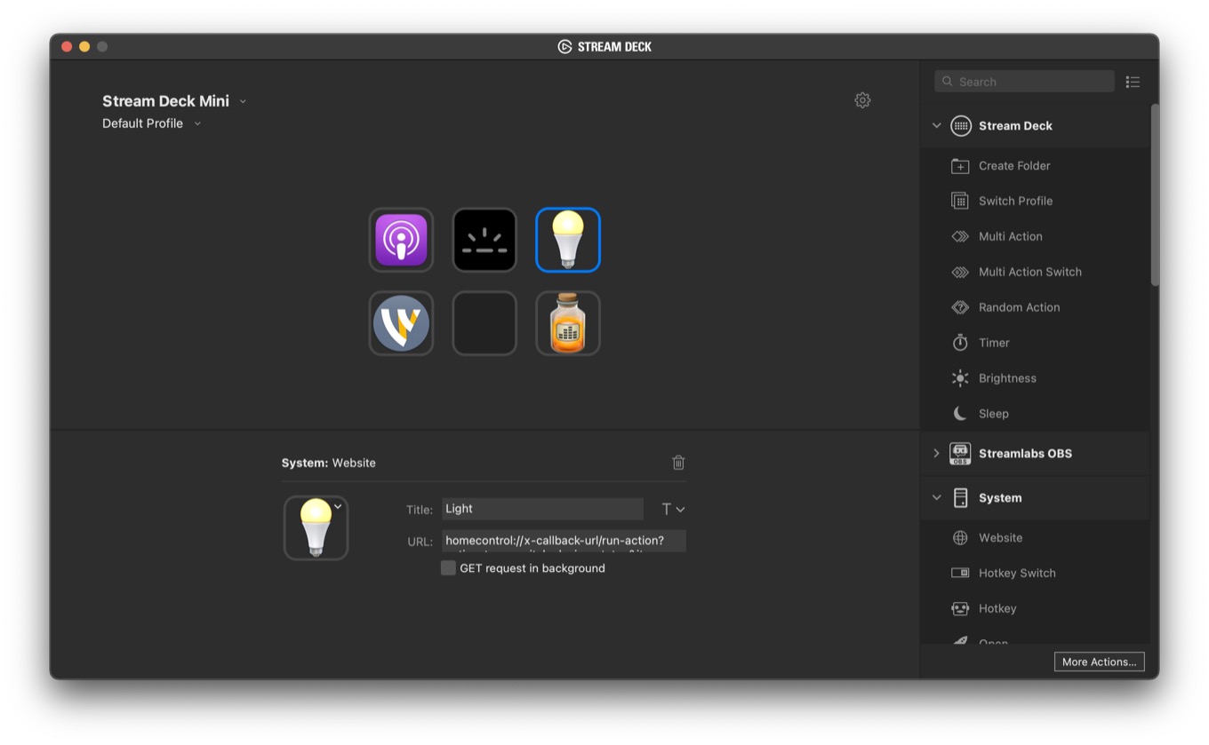 Stream Deck app