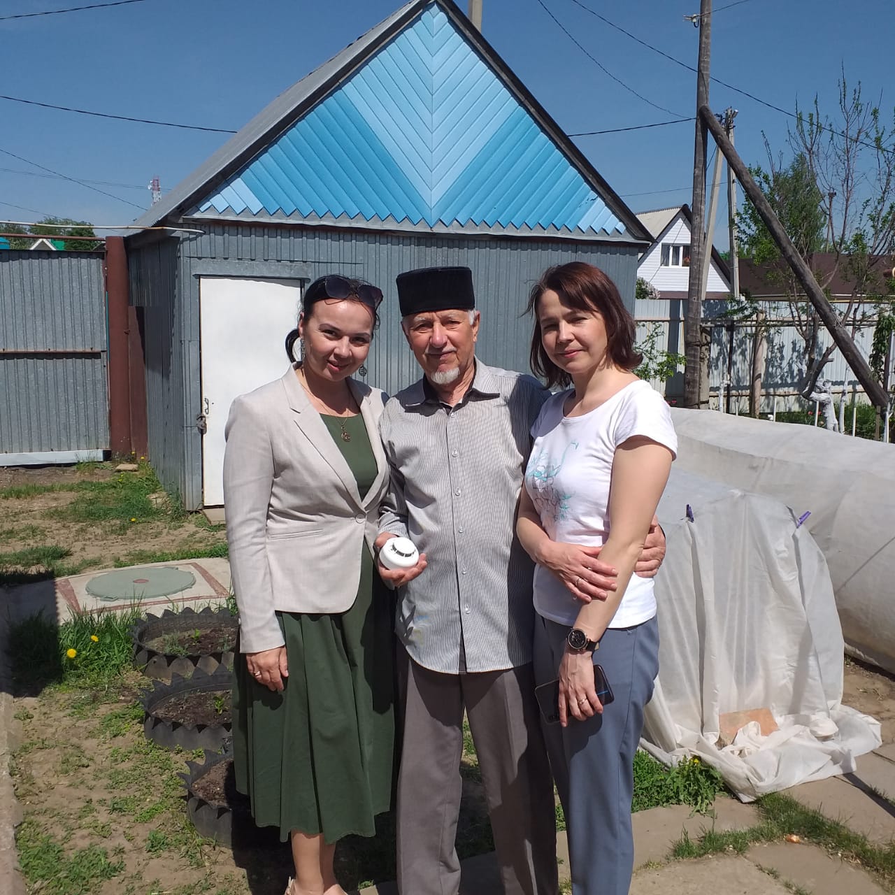 Балык Бистәсе газетасы ветераннарга үзенчәлекле бүләк өләште