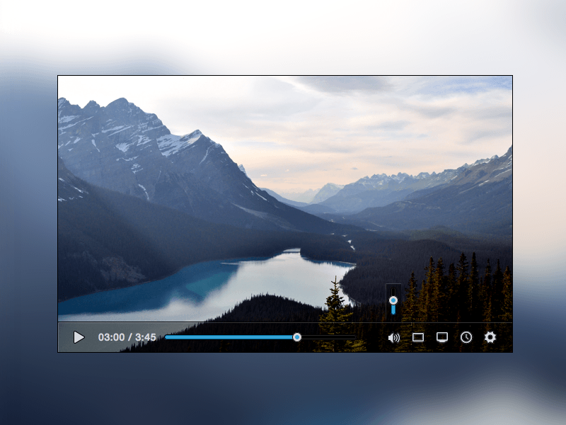 Free video player mockup (psd). Youtube Video Player Concept Sketch Freebie Download Free Resource For Sketch Sketch App Sources