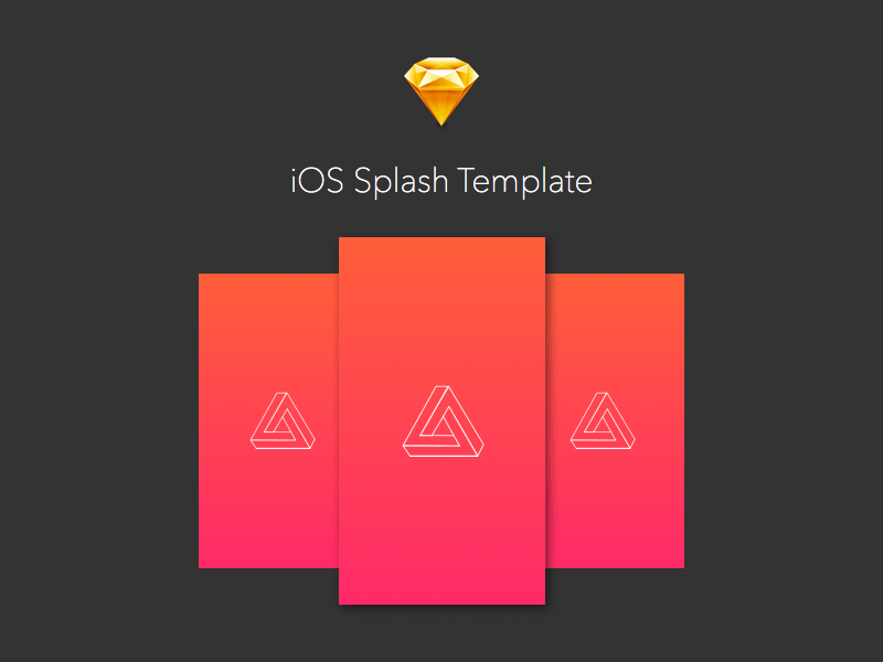 Animated splash screen by dmytro lvivsky is a perfect starting point for creating your own solution. Ios Splash Launcher Image Templates Sketch Freebie Download Free Resource For Sketch Sketch App Sources