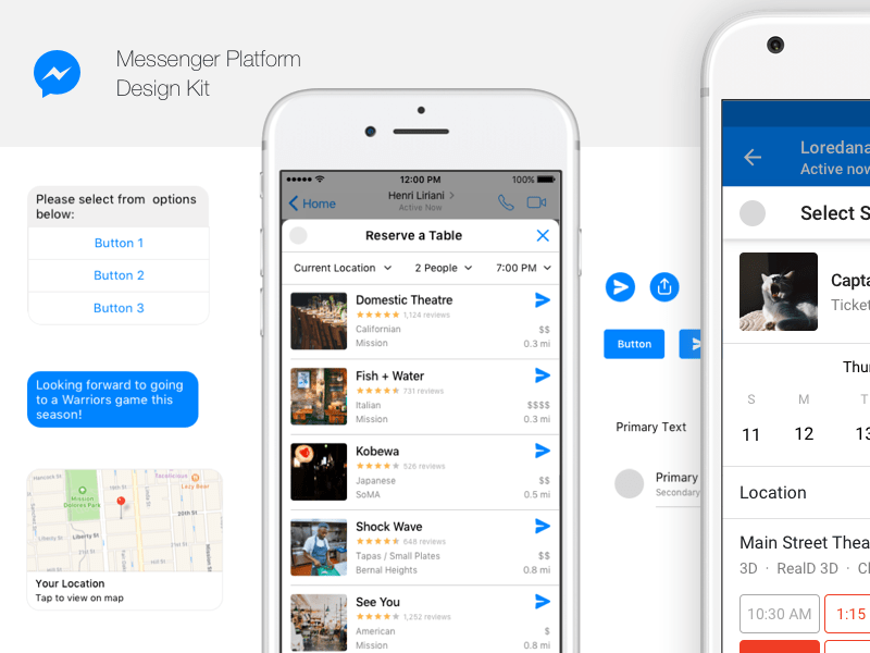 Get yours from +502 possibilities. Messenger Platform Design Kit Sketch Freebie Download Free Resource For Sketch Sketch App Sources
