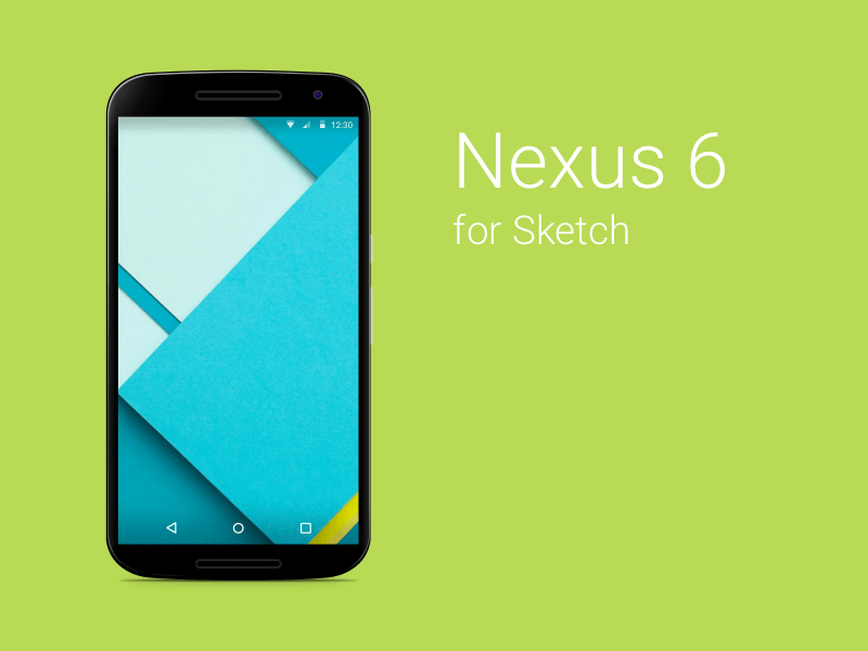 Includes a smart object for replacing screen. Nexus 6 Skecth Template Sketch Freebie Download Free Resource For Sketch Sketch App Sources