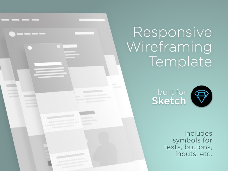 ✓ free for commercial use ✓ high quality images. Responsive Wireframe Template Sketch Freebie Download Free Resource For Sketch Sketch App Sources