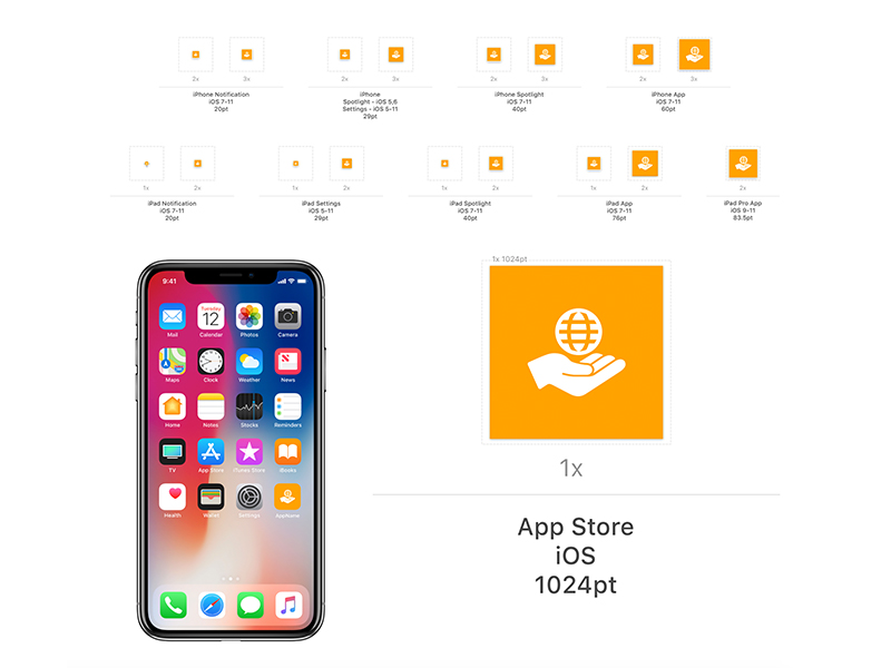 Download for free, along with any of our other psds. Xcode App Icons Template Sketch Freebie Download Free Resource For Sketch Sketch App Sources