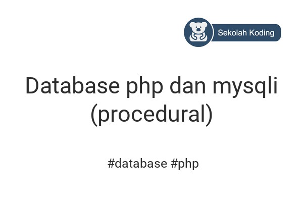 Belajar PHP | Sekolah Koding
