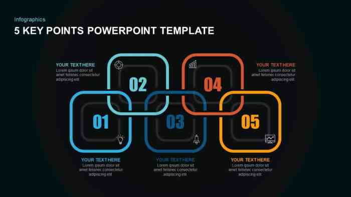 PPT Template 5 Points