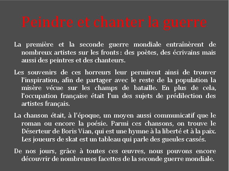 La Seconde Guerre Mondiale La Deuxime Guerre Mondiale