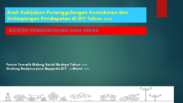 Tingkat kemiskinan di indonesia dari 1970 hingga 2018 ditunjukkan pada grafik 1. Arah Kebijakan Penanggulangan Kemiskinan Dan Ketimpangan Pendapatan Di