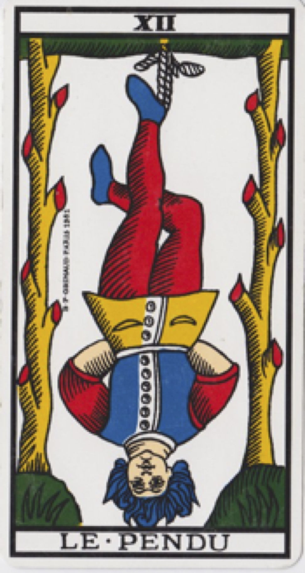 Le pendu is a french silent short film directed by louis j. Card Xii The Hanged Man Le Pendu Small Cabin In The Woods