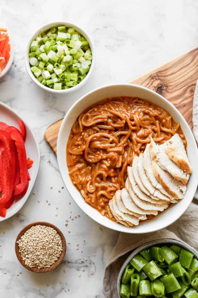 Sesame seeds have been used since ancient times as a condiment to top dishes with a nutty crunch, and are found in sweet and savory baked goods. Gluten Free Sesame Noodles Small Farm Big Life