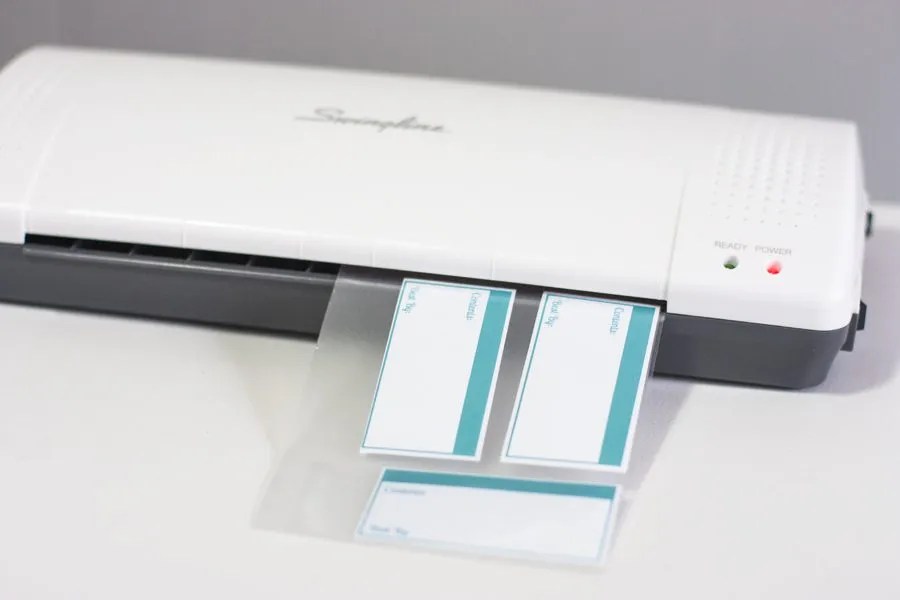 laminated sticker printer