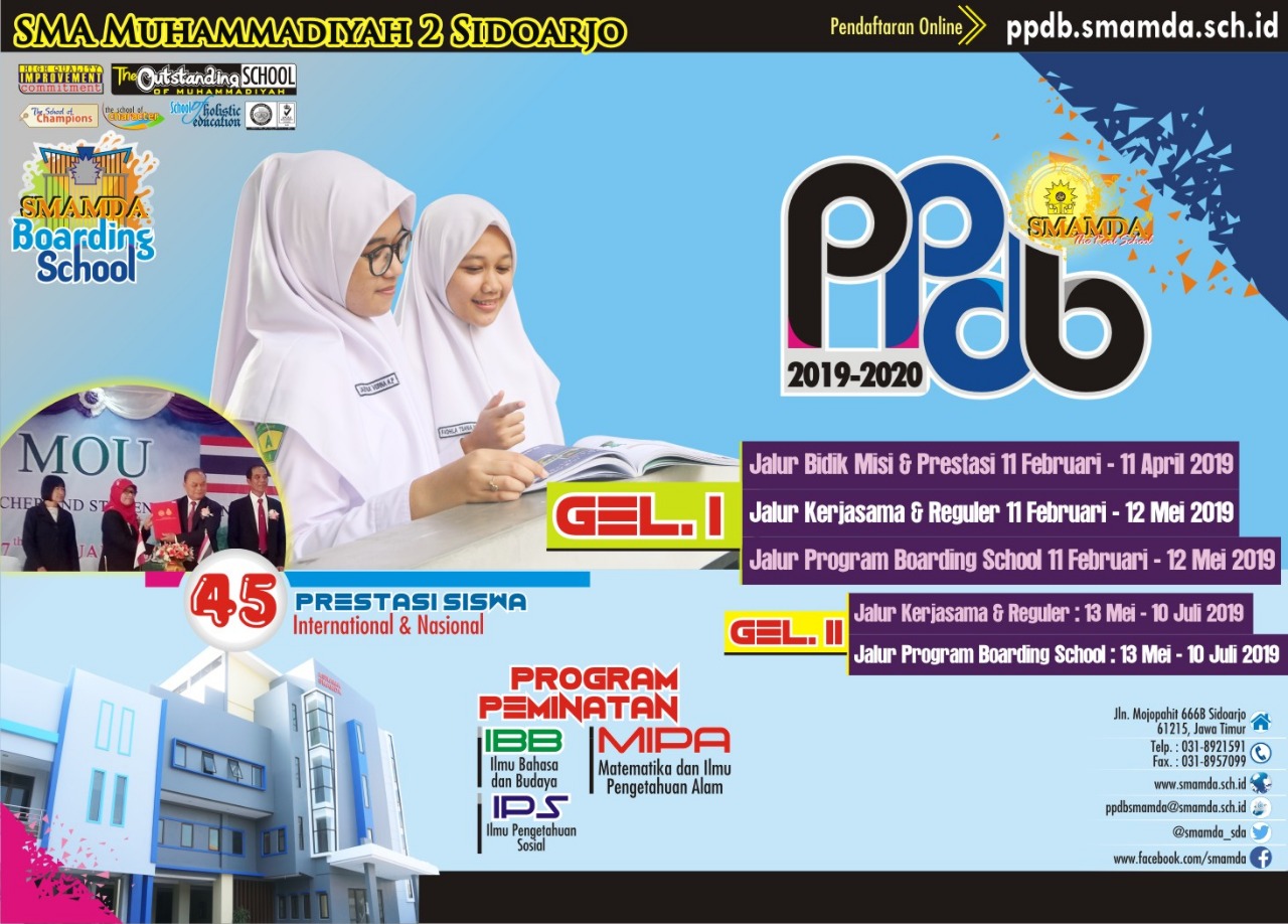Ppdb akan mengumumkan hasil ujian di website ppdb sma muhammadiyah 2. Sekolah Muhammadiyah Terdekat Nusagates
