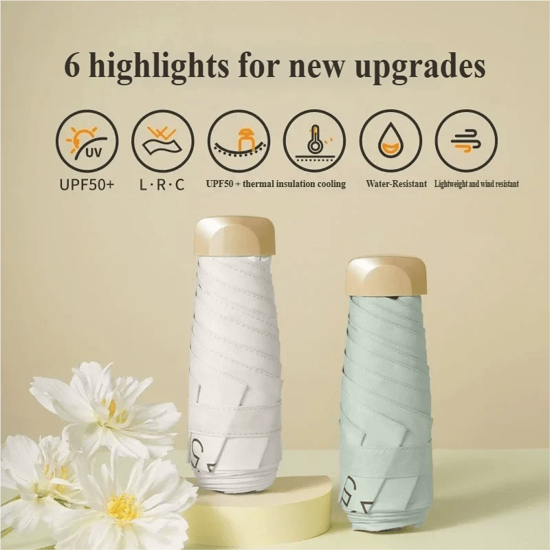 Mini Pocket Umbrella with UV Protection Mini Pocket Umbrella with UV Protection