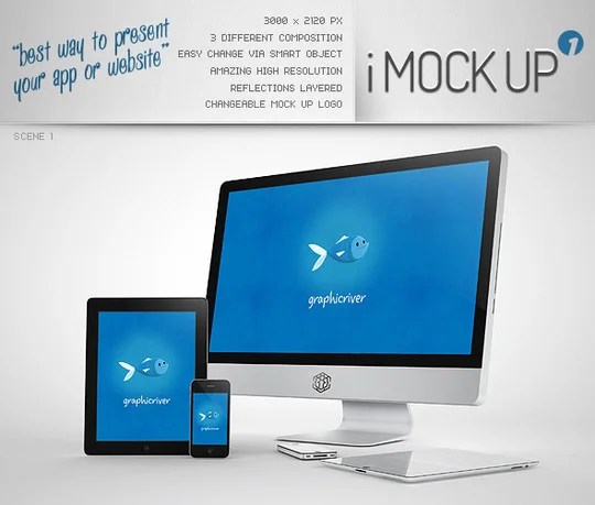 We are happy to share with you this notebook mockup. 16 Free Mobile Tablet Laptop Mockups