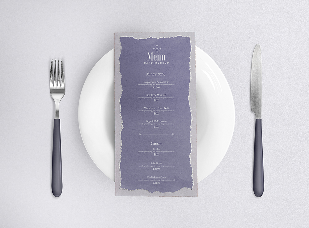 In today’s digital world, that means having an online presence, even if it’s just your food menu. Restaurant Menu Card Mockup Smashmockup