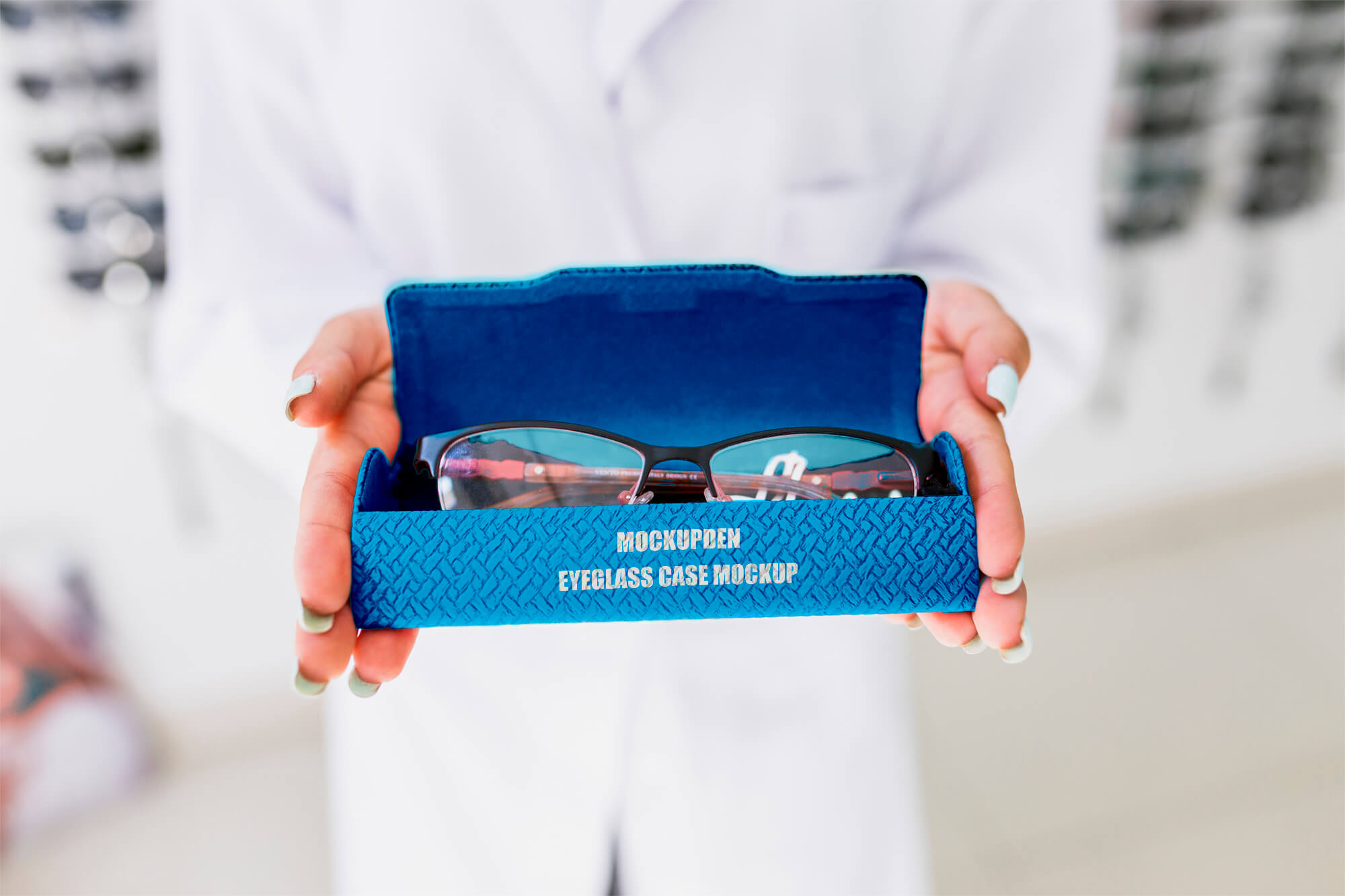 Eyeglasses Case Mockup PSD Smashmockup