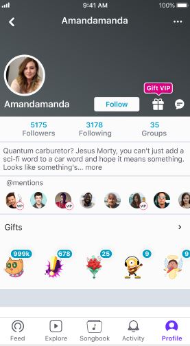 Be a vip user on smule and get a chance to get access to unlimited songs for singing solos or duets. Vip Gifting Smule