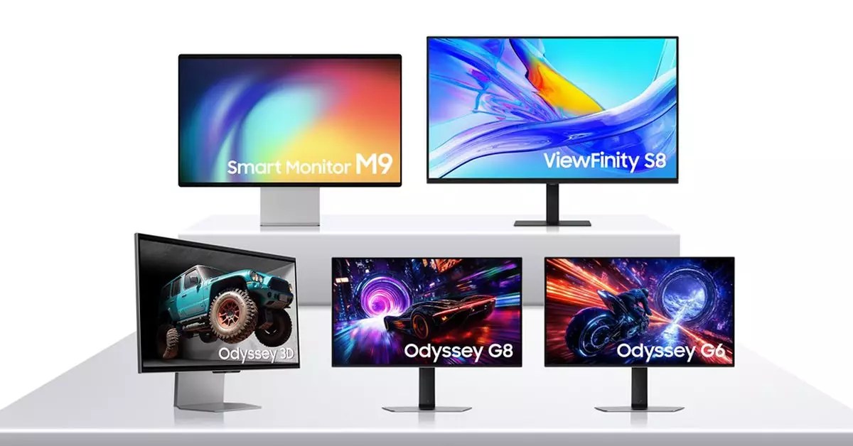 The Cutting-edge Monitors Debuting at CES 2025: A Look at Samsung’s Latest Innovations