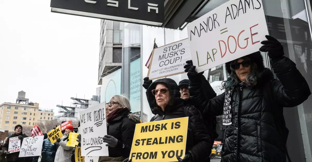 Tesla Protests: A Nation Divided Over Elon Musk’s Controversial Influence