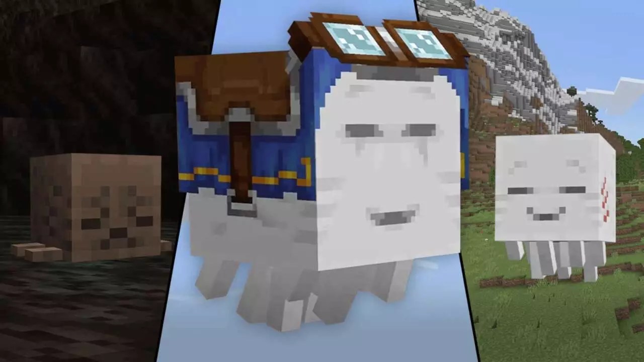 The Joyful Journey of the Happy Ghast in Minecraft