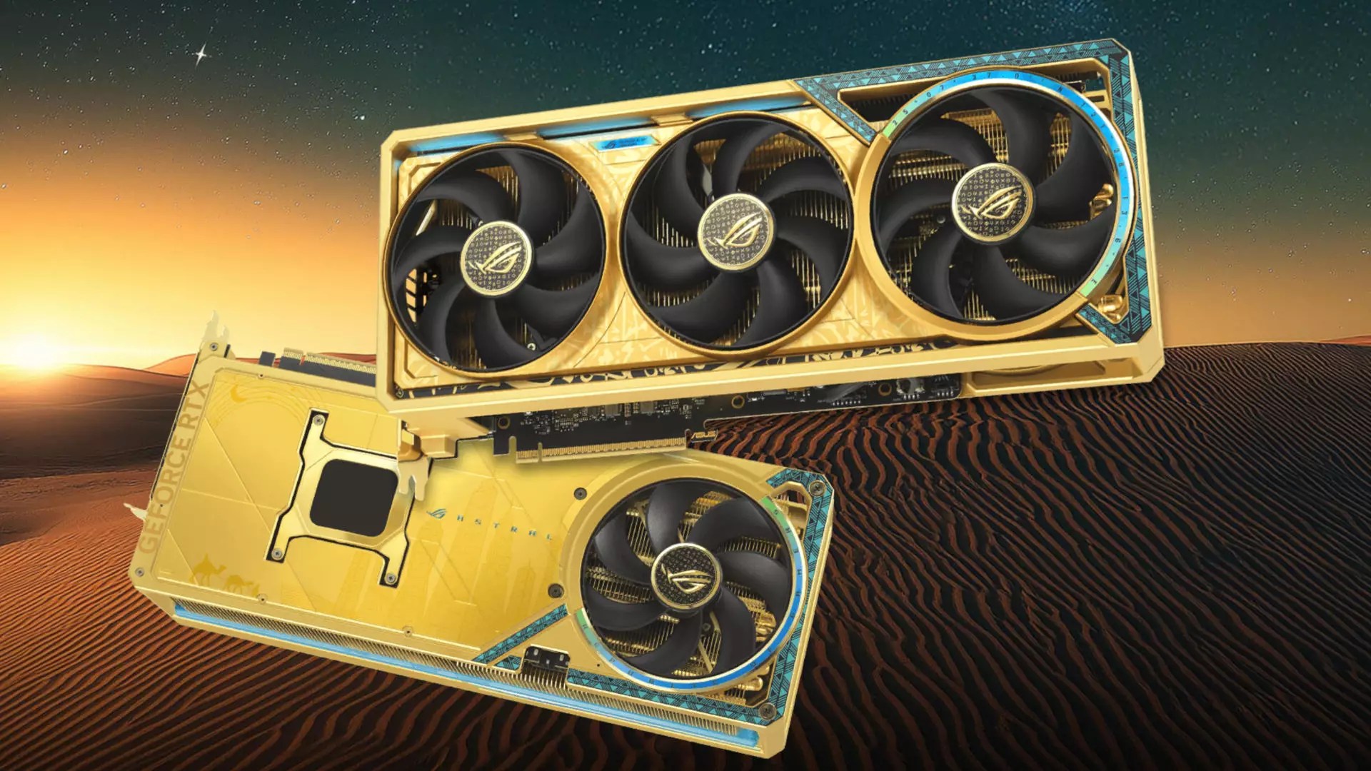 Unleashing the Opulence: The Absurdly Expensive Asus ROG Astral GeForce RTX 5090 Dhahab OC Edition