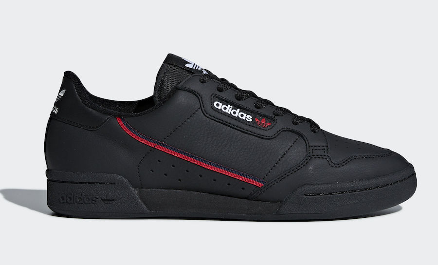 adidas continental 80 black and white