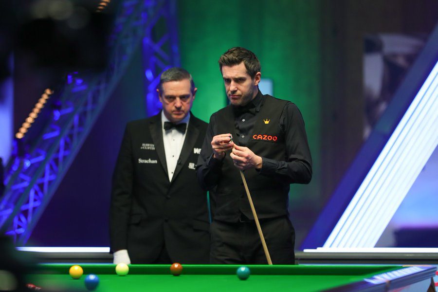 Snooker tour championship semi finals Clearance