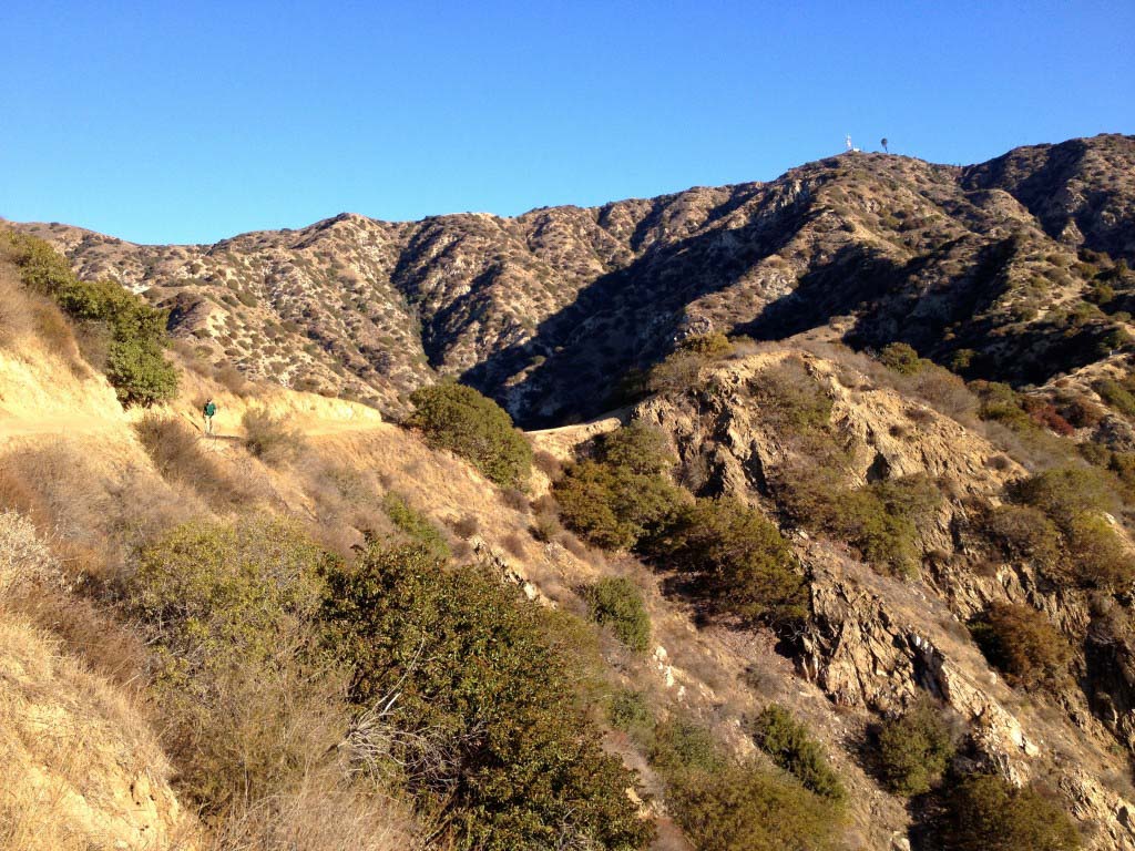 Heading Up the Ridge