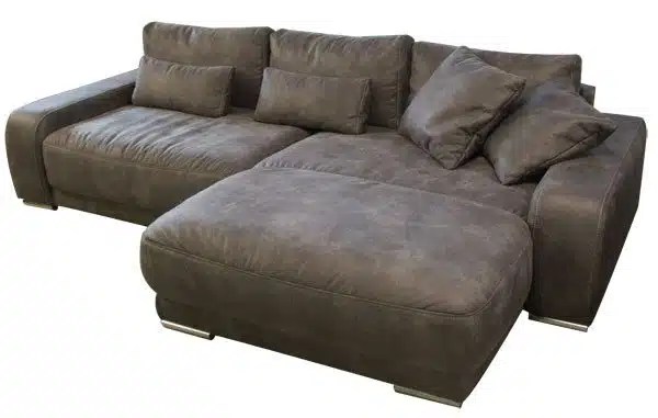 Das komplette repertoire der entspannung. Ecksofa mit Schlaffunktion und Bettkasten, gÃ¼nstig im