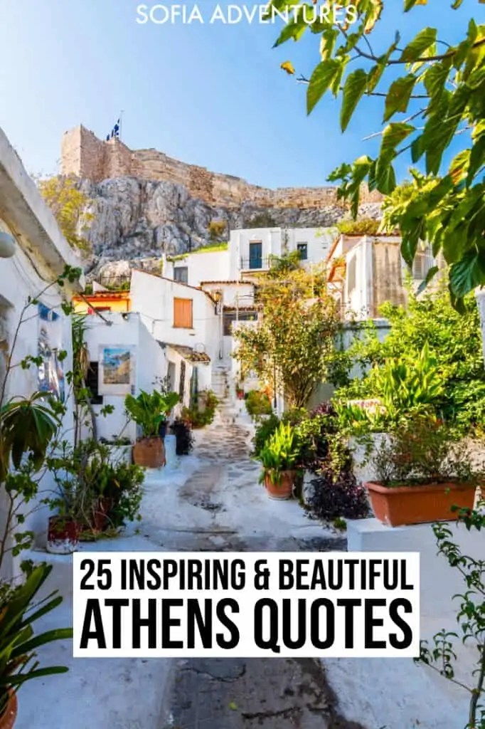 One week island hopping in greece: 25 Gorgeous Quotes About Athens Instagram Caption Inspiration Sofia Adventures