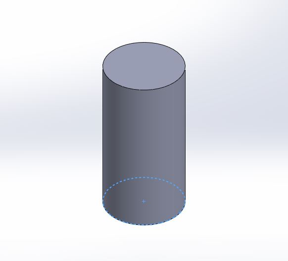 SolidWorks Exercises for Creating 3D Cylinder and Cone Tutorial