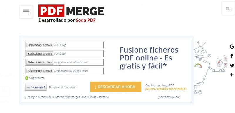 Permite juntar hasta un máximo de 3 archivos sin pagar nada (la . Como Unir Dos Archivos Pdf Gratis Y Sin Programas Soloimprenta Es