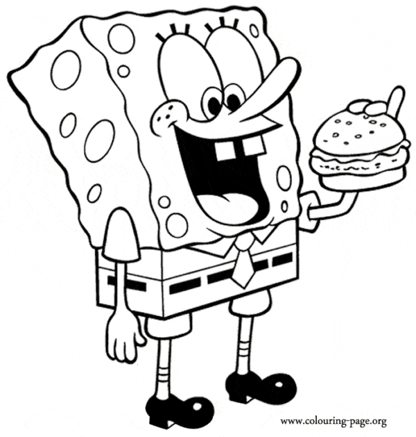 Bob esponja calça quadrada para colorir. 30 Desenhos Do Bob Esponja Para Colorir 100 Gratis
