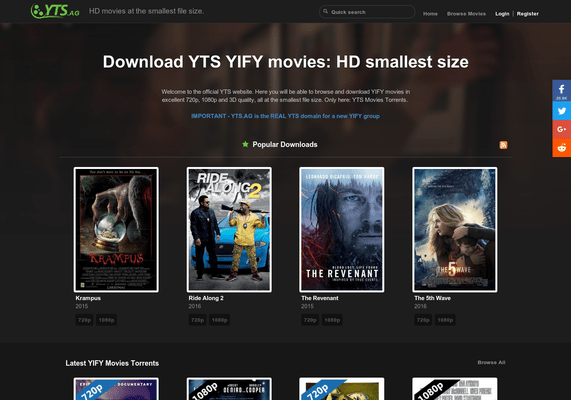 The official yts yify movies torrents website. Yts Ag Movies Foundationlasopa