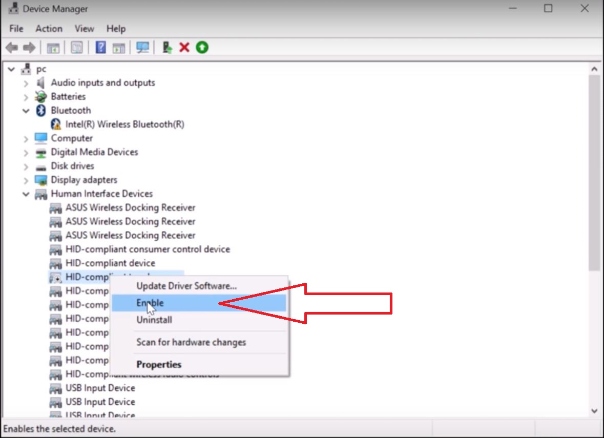 How To Disable and Enable Touch Screen on Windows 10/8 Laptop/PC