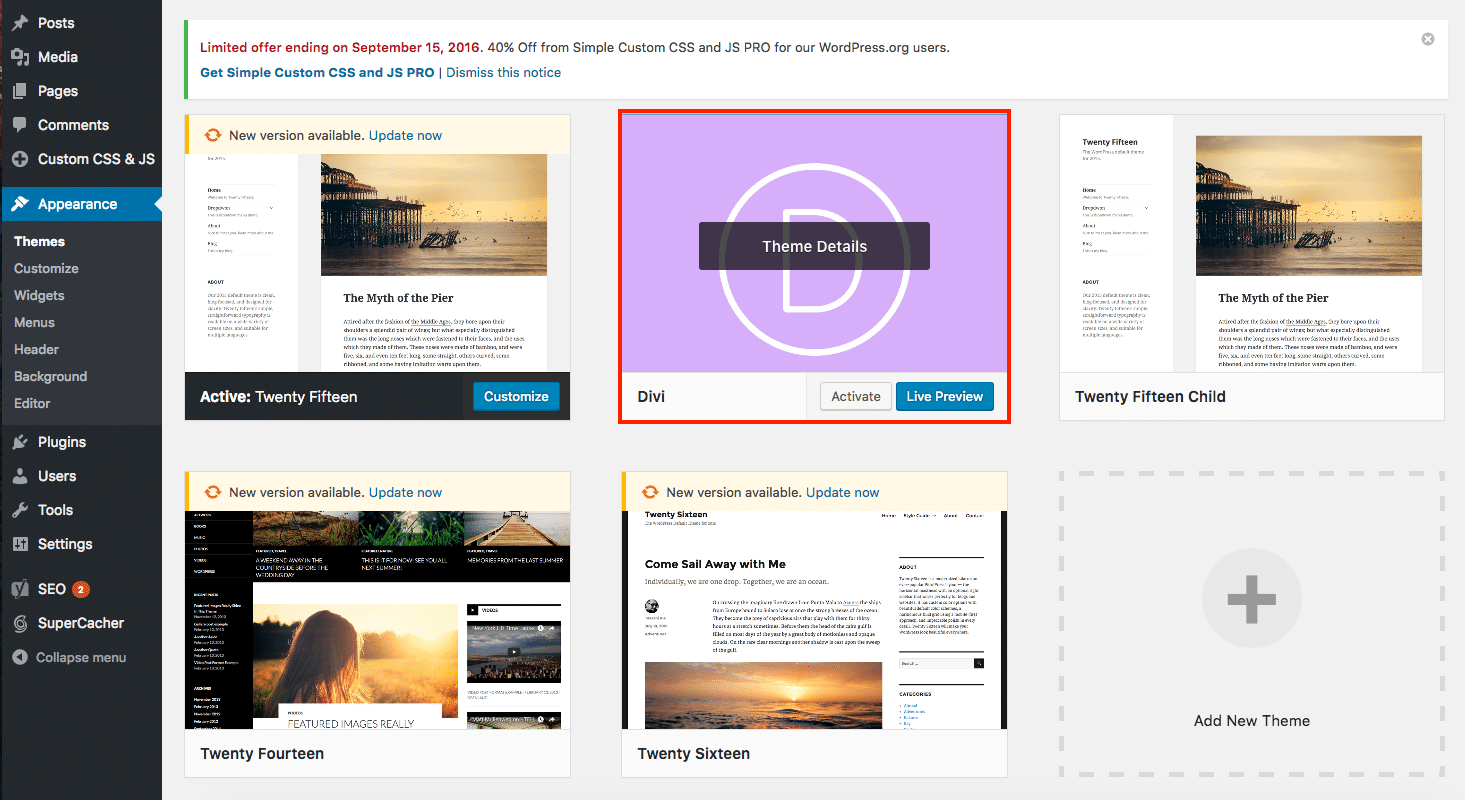 Websitebos adalah platform ecourse internet marketing paling lengkap di indonesia. How To Upload Wordpress Theme Plugin With Cpanel Solvid
