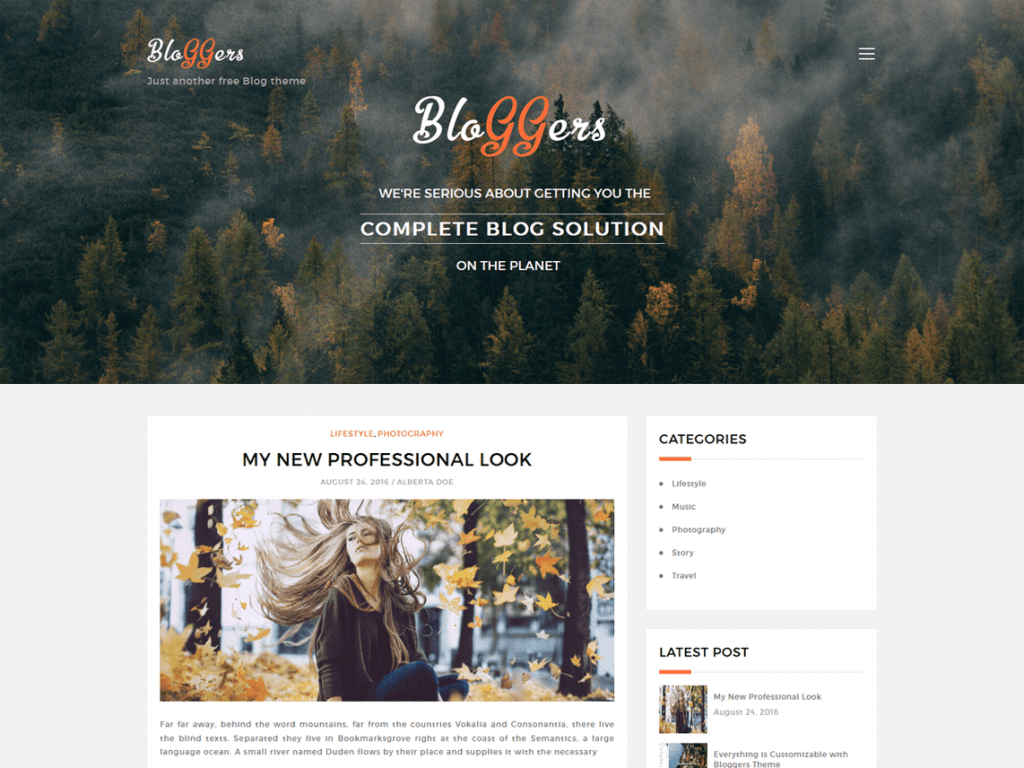 Blogging platform compare the best blogging platforms. 20 Most Popular Free Wordpress Themes Best Of 2021