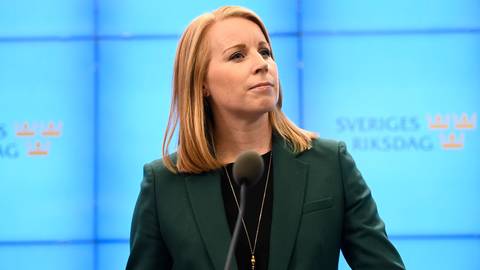 Nu visar det sig att det var vi som misstog oss, . Hogaamiyaha Xisbiga Centerpartiet Annie LÃ¶Ã¶f oo diidmo