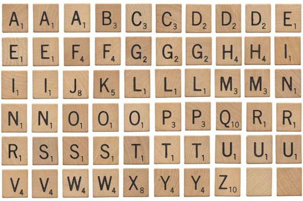 How To Make Giant Scrabble Tile Table Numbers How to make giant scrabble tile table numbers