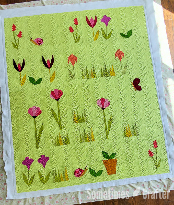 These are all great ideas, and beautiful quilting! Garden Whimsy Quilting Ideas Sometimes Crafter