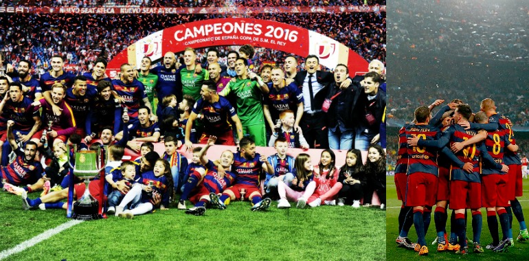 thumbnail image 2 of Barcelona FC Flag – El Equipo Blaugrana – 1.45m X 0.81m – Made In El Salvador 2 of 4
