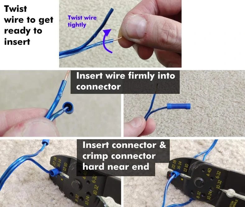 how to connect car stereo wires with electrical tape Wiring Work