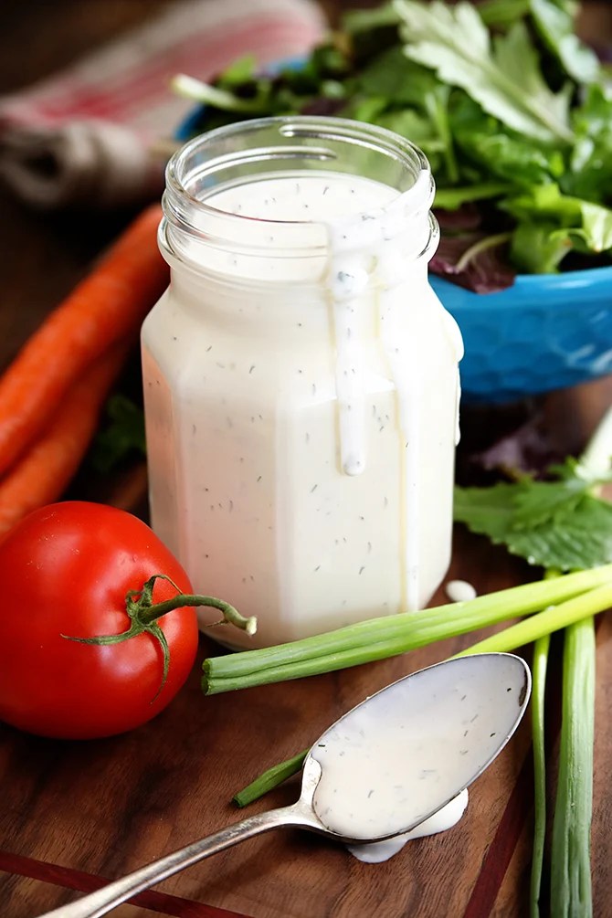 Ingredients · 1/2 cup mayonnaise · 1/2 cup sour cream · 1 teaspoon onion powder not onion salt · 1/2 teaspoon garlic powder not garlic salt · 1 . The Best Ranch Dressing Southern Bite