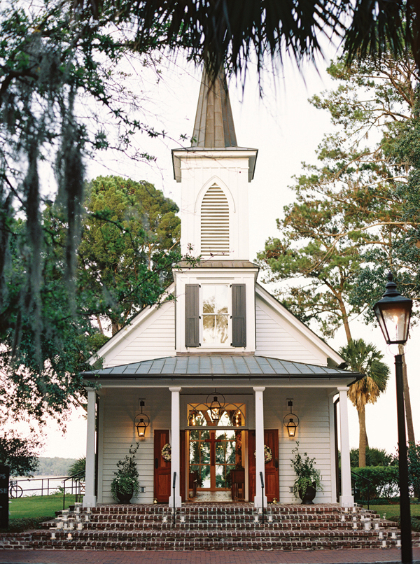 If you feel obligated to invite a bunch of people to your wedding while secretly hoping the majority of them send their regrets, the destination wedding is the way to go. palmetto-bluff-chapel