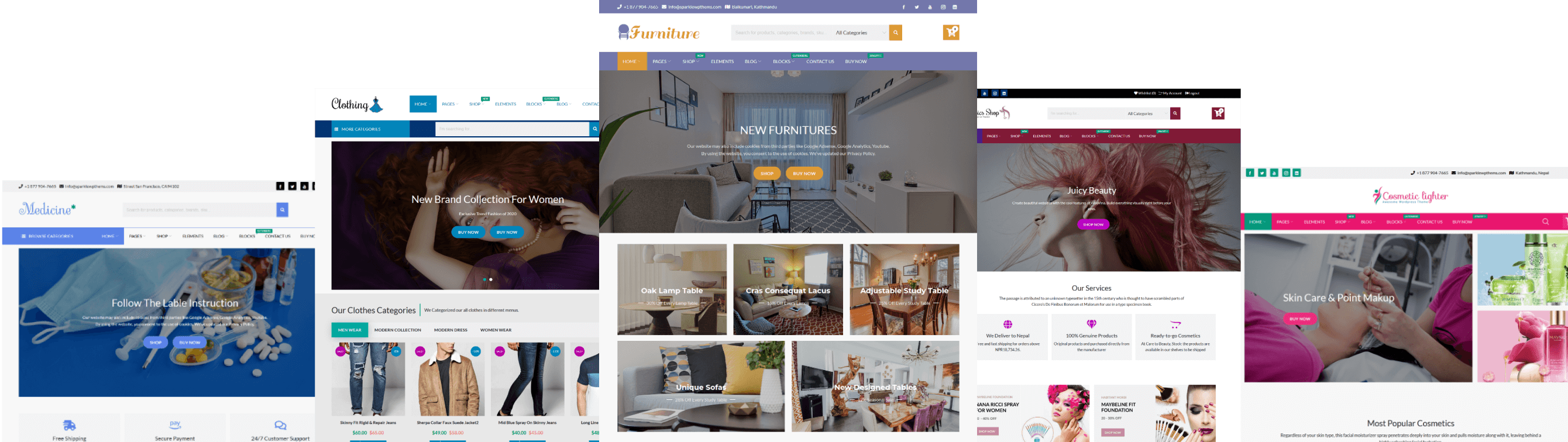 Big store by themehunk is a wordpress theme specially designed for shopping websites. Free Ecommerce Wordpress Theme Sparkle Store