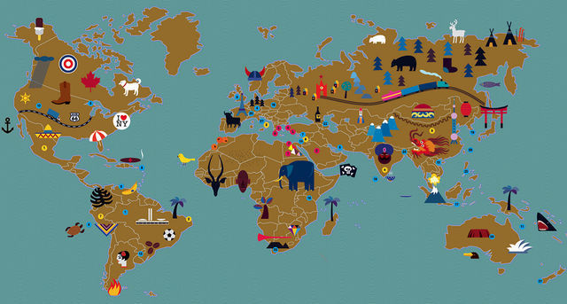夜遊地圖worldwide Nightlife Map 夜遊地圖 Elleve