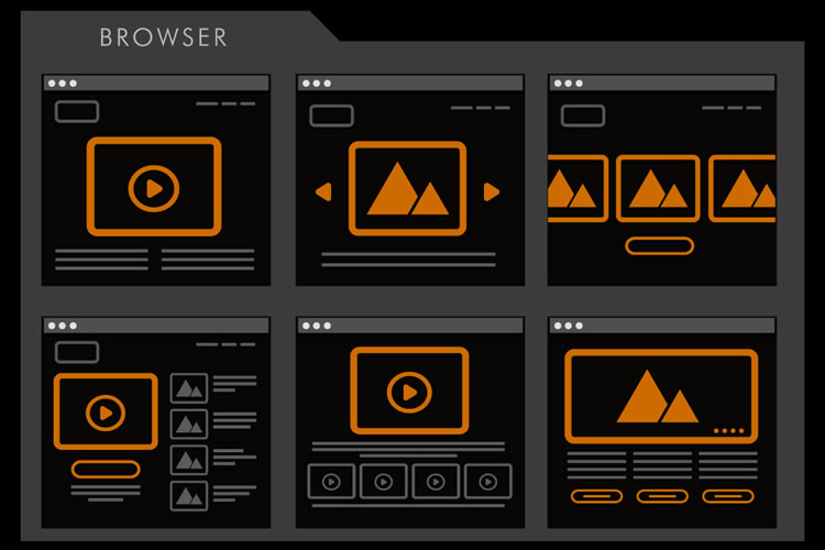 Website mockup and prototype design with adobe illustrator by michael sadler of new venture websites. Free Web And Mobile Wireframe And Layout Kit Illustrator Ai