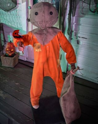 Subscribe and follow me on: . 4 3 Ft Sam Animatronic Decoration Trick R Treat Spirithalloween Com