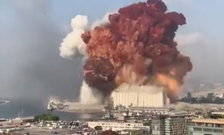 Beirut Explosion Before And After . Cypriot police interview Russian at centre of Beirut blast ...